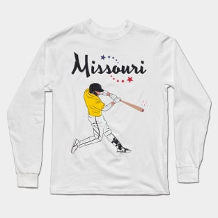 Missouri USA Baseball Long Sleeve T-Shirt